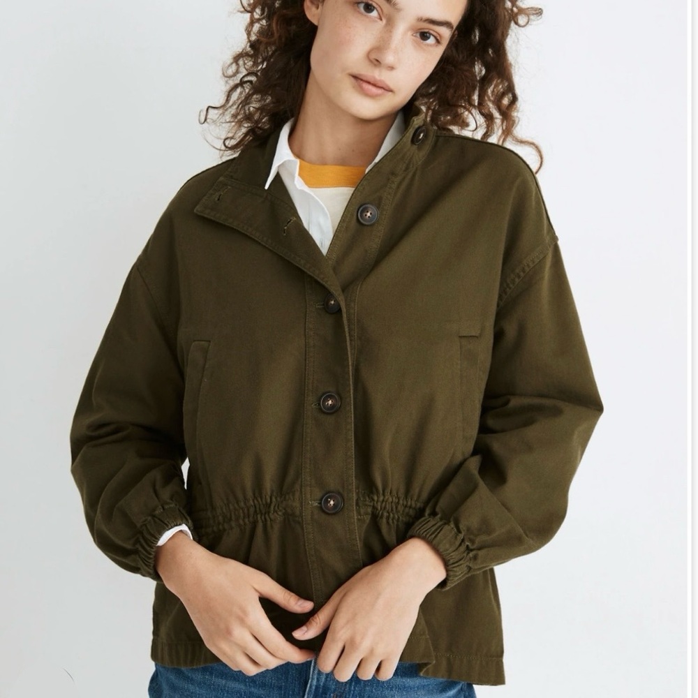 NWT Madewell Highbury Green Jacket Sz. M